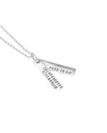Albert Einstein Quote Necklace
