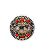 Bejeweled Color Pop Brooch by Elements by Jill Schwartz