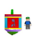Binyan Bricks Dreidel Set with Minifigure