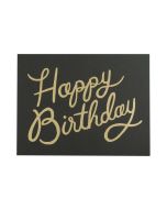 Birthday Notecard: Black and Gold by Rifle Paper Co.