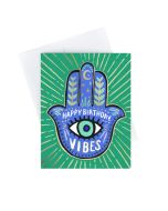 Birthday Notecard: Hamsa Birthday Vibes