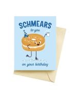 Birthday Notecard: Schmears To You On Your Birthday