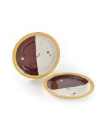 Black and White Cookie Plates