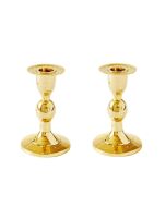 Brass Georgian Candlesticks by Sir/Madam