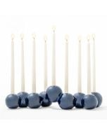 Bubble Menorah by Tchotchke: Indigo
