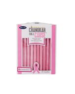 Pink Hanukkah Candles