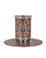Carpet Kiddush Cup by Yair Emanuel