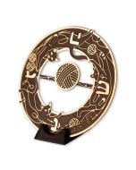 CatTrio Brass Dreidel by StudioKnob