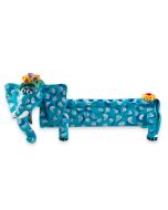 Ceramic Elephant Menorah by Inna Olshansky