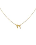 Chai with Crystal Necklace by Shlomit Ofir