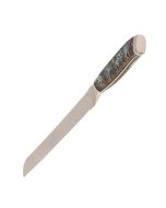 Challah Knife with Resin Shell-Inspired Handle