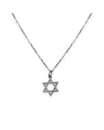 Chutzpah Star of David Necklace by Ax + Apple: Sterling Silver