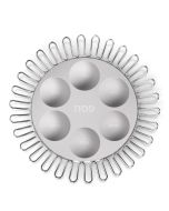 Coluna Dual Seder Plate by ANNA