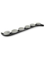 Curved Seder Plate by Blackthorne Forge