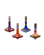 Russian Folk Art Painted Dreidel