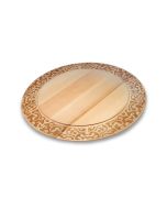 "Dressed in Wood" Round Challah Board by Alessi
