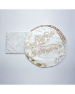 Exodus Embroidered Matzah Cover and Afikomen Bag Set