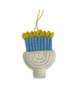 Felt Menorah Ornament