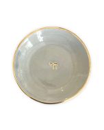 Grey Ceramic Chai Trinket Dish by Nina Bönnelyche