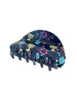 Hair Claw Hanukkah Splatter