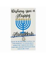 Hanukkah Wishing Bracelet