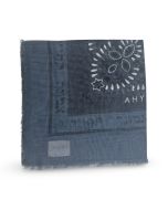 Ink Blue Chai Scarf by Ahyin
