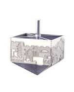 Jerusalem Dreidel by Metalace Art