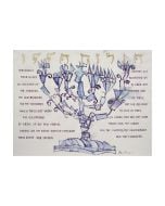Jewish Museum Hanukkah Notecard: We Kindle These Lights by Ben Shahn