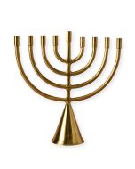 Jyoti Brass Horn Menorah