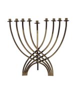 Brass Menorah by Ludwig Wolpert