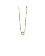 Mini Magen David Necklace in Gold by LIMLIM