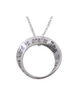 Mobius Shema Necklace by Laurel Elliott