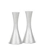 Modern Hammered Candlesticks