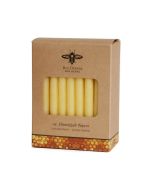 Natural Beeswax Hanukkah Candles by Big Dipper Wax Works