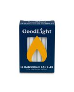 Natural White Hanukkah Candles by Goodlight