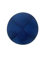 Navy Silk Kippah by Talled di Seta