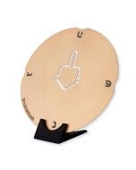 Old School Brass Dreidel by StudioKnob