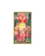 Paul Klee Print: Queen of Hearts, 1922/23