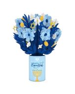 Pop-Up Paper Hanukkah Bouquet