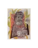 Jewish Museum Postcard: Maimonides by Ben Shahn
