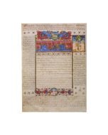 Postcard: page from the Kennicott Bible
