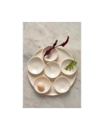 Scalloped Edge Seder Plate by Yaara