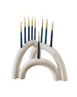 Shana Menorah by Style Union Home: Blanc