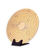 Solar Spin Brass Dreidel by StudioKnob