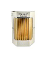 Solid Gold Hanukkah Candles