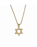 Star of David Necklace by Little Miss Zoe