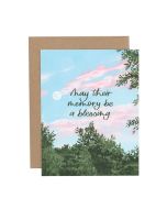 Sympathy Notecard: Aurora Moon