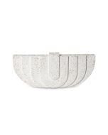 Terrazzo Concrete Menorah by Pretti.Cool: White
