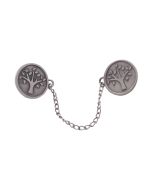 Tree of Life Tallit Clips by Emily Rosenfeld