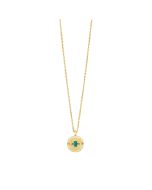 Turquoise Evil Eye Necklace by Sierra Winter
